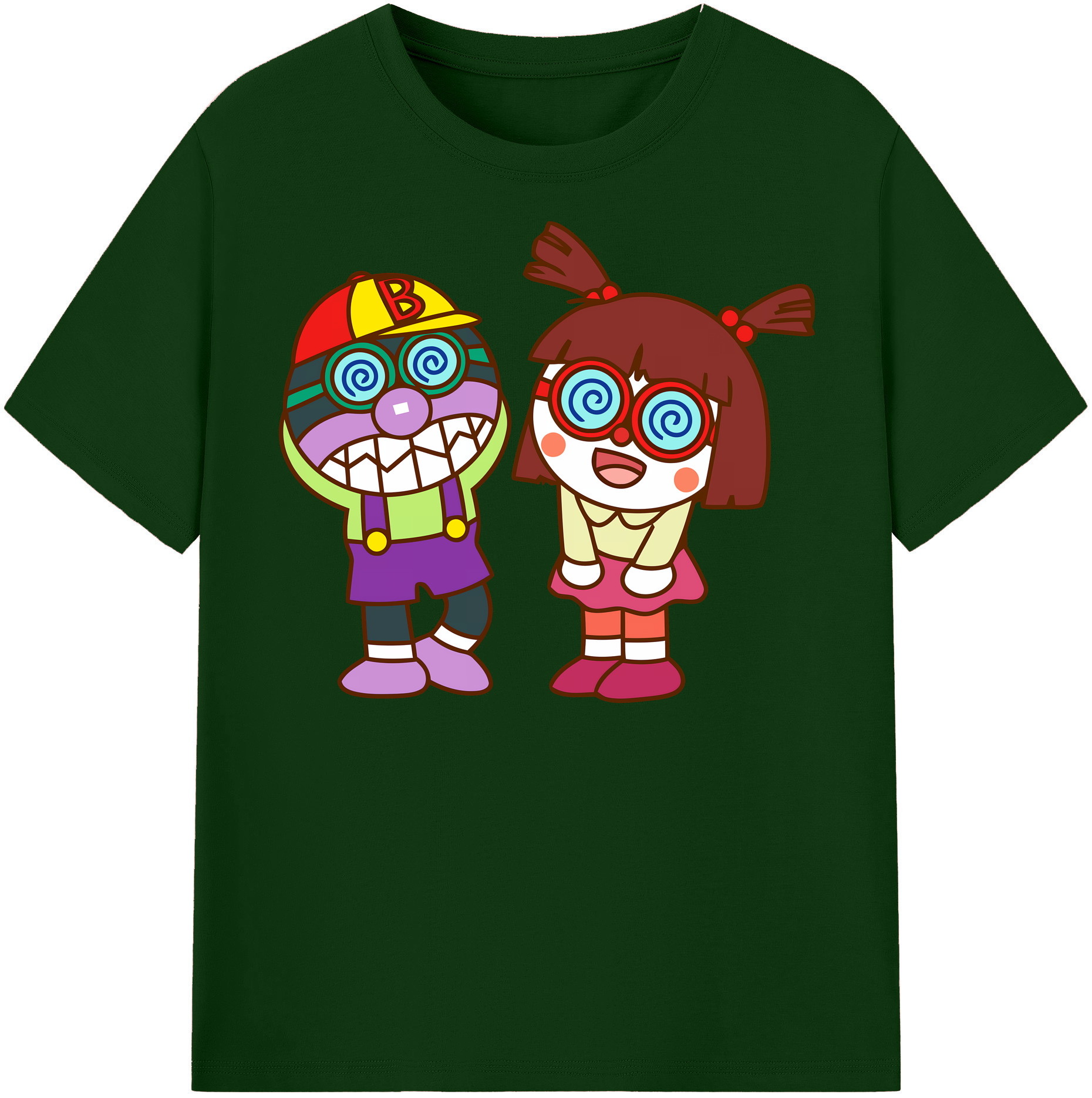 （画像用） アンパンマン Anpanman 綿100％半袖Tシャツ（フロントプリント）